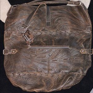 BRAND NEW- Leaders in Leather bag